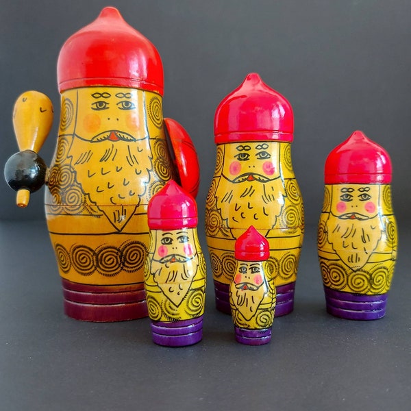 Ussr Nesting Dolls Etsy