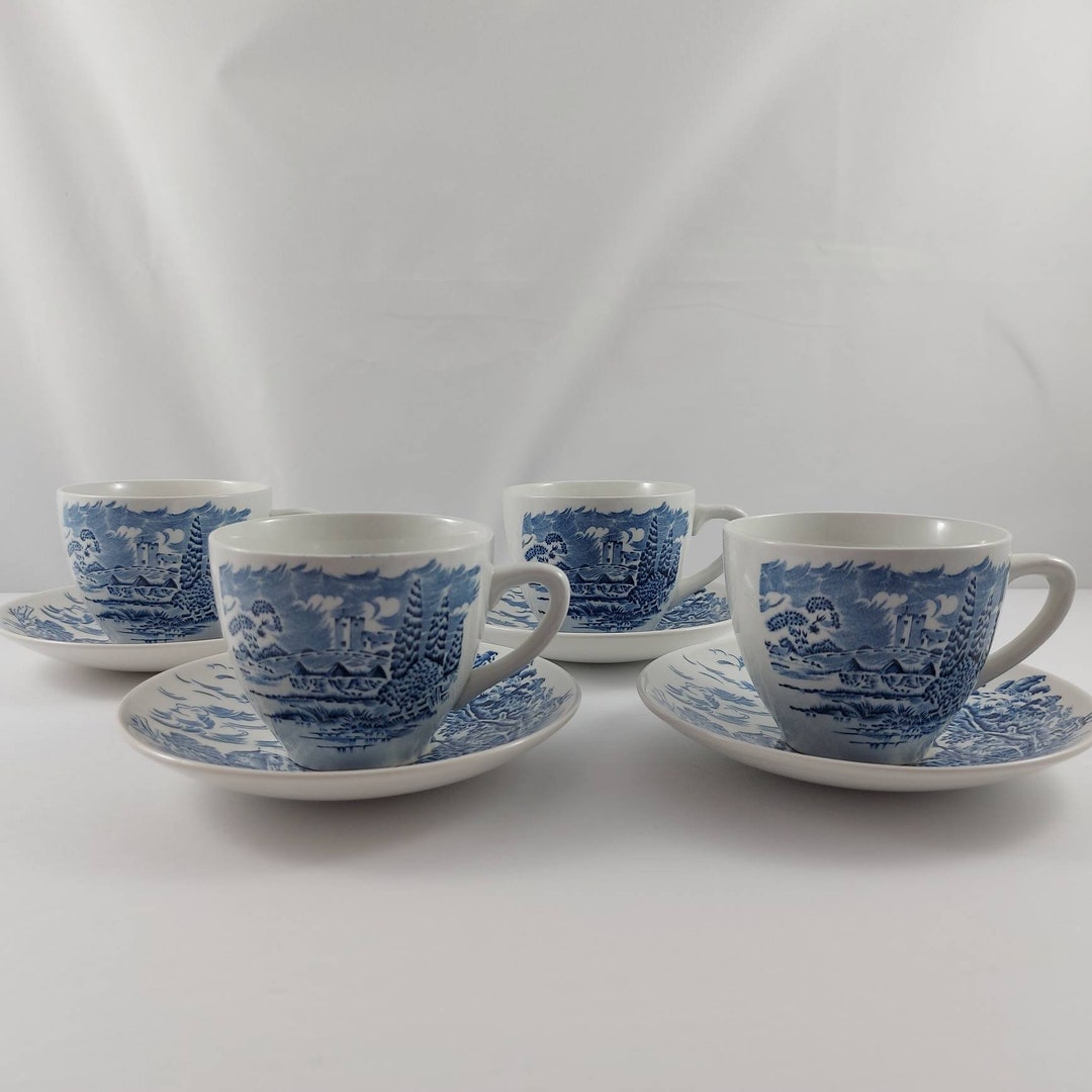 Vintage Enoch Wedgewood Countryside Pattern/countryside Bone Etsy