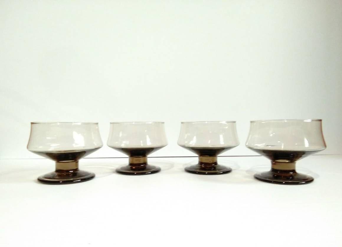 Hand-blown Tawny Accent Parlor Glass - set of 4 — CLAY + CODA