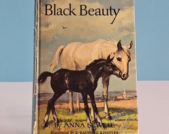 Vintage Black Beauty Call Of The Wild Hardcover Companion Book/Companion Library Two Books In One