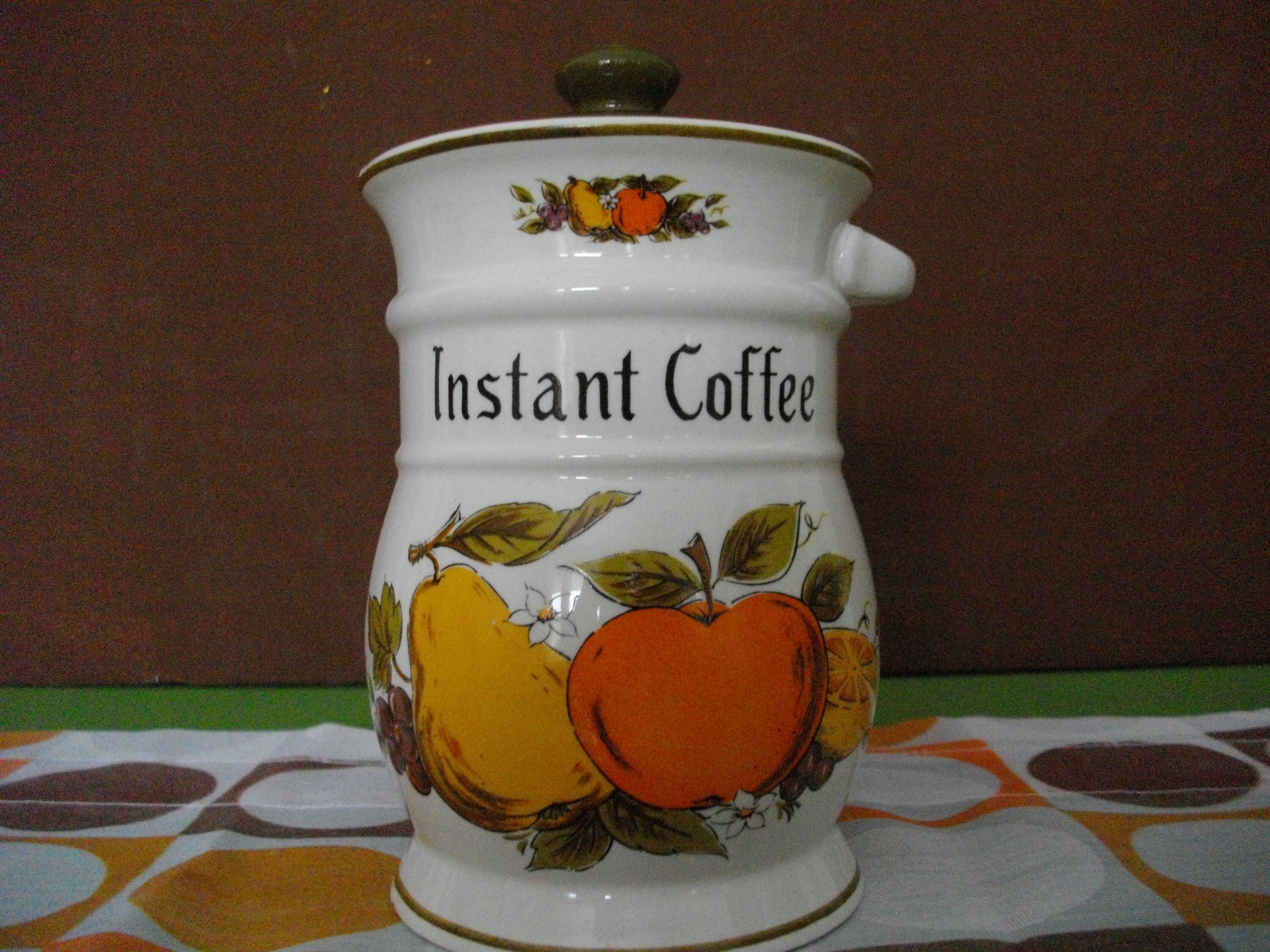Vintage Instant Coffee Jar/Retro/1970's Etsy