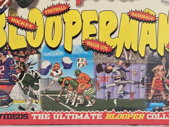 Wild World of Sports Bloopermania 10 VHS Set Still Sealed/vintage