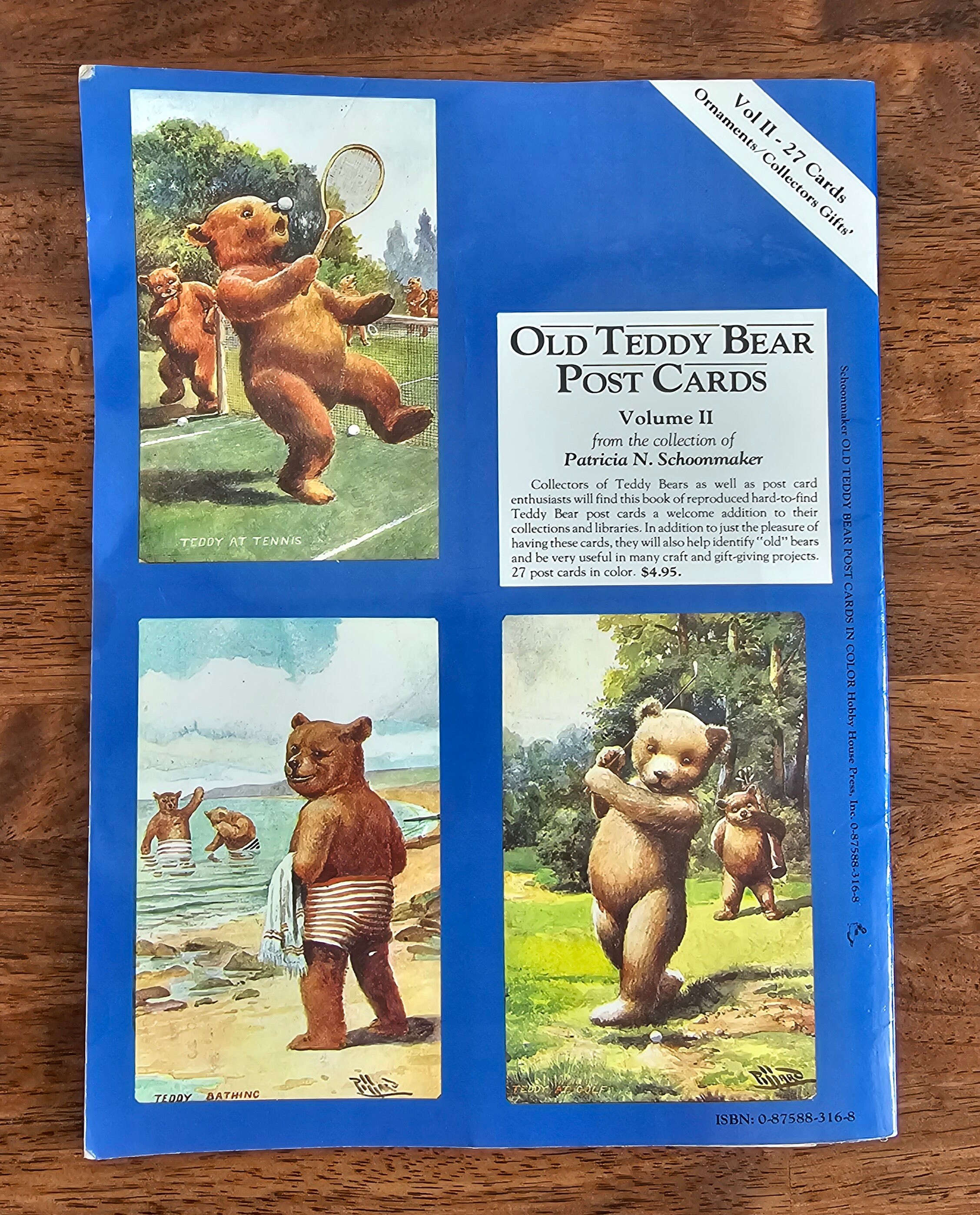 ポストカード集　Antique Teddy Bear Post Cards Old Teddy Bear Post Cards, Patricia Schoonmaker Collection