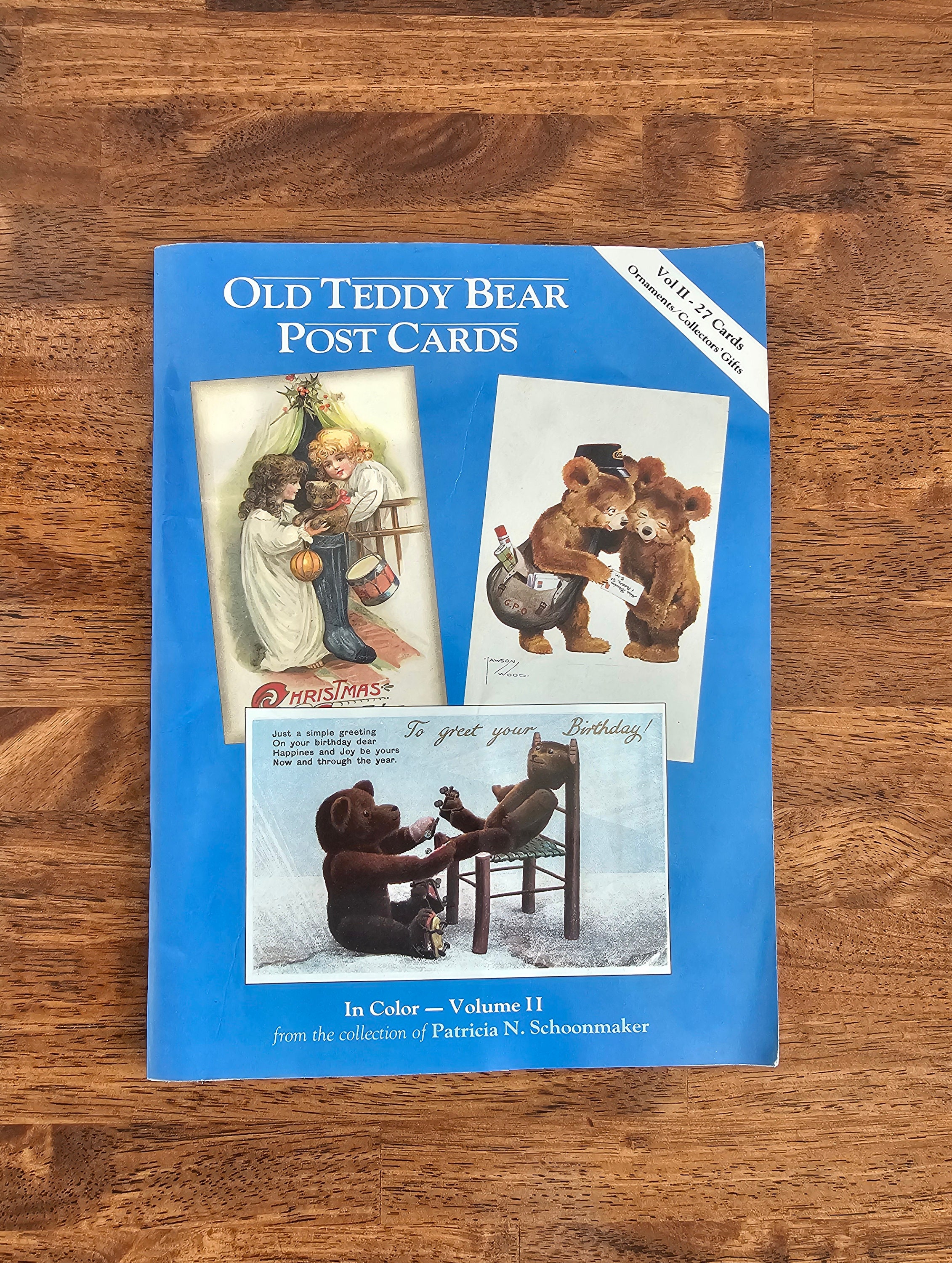 格安saleスタ Old Teddy Collection Schoonmaker Patricia Cards, Post Bear アート・デザイン・音楽