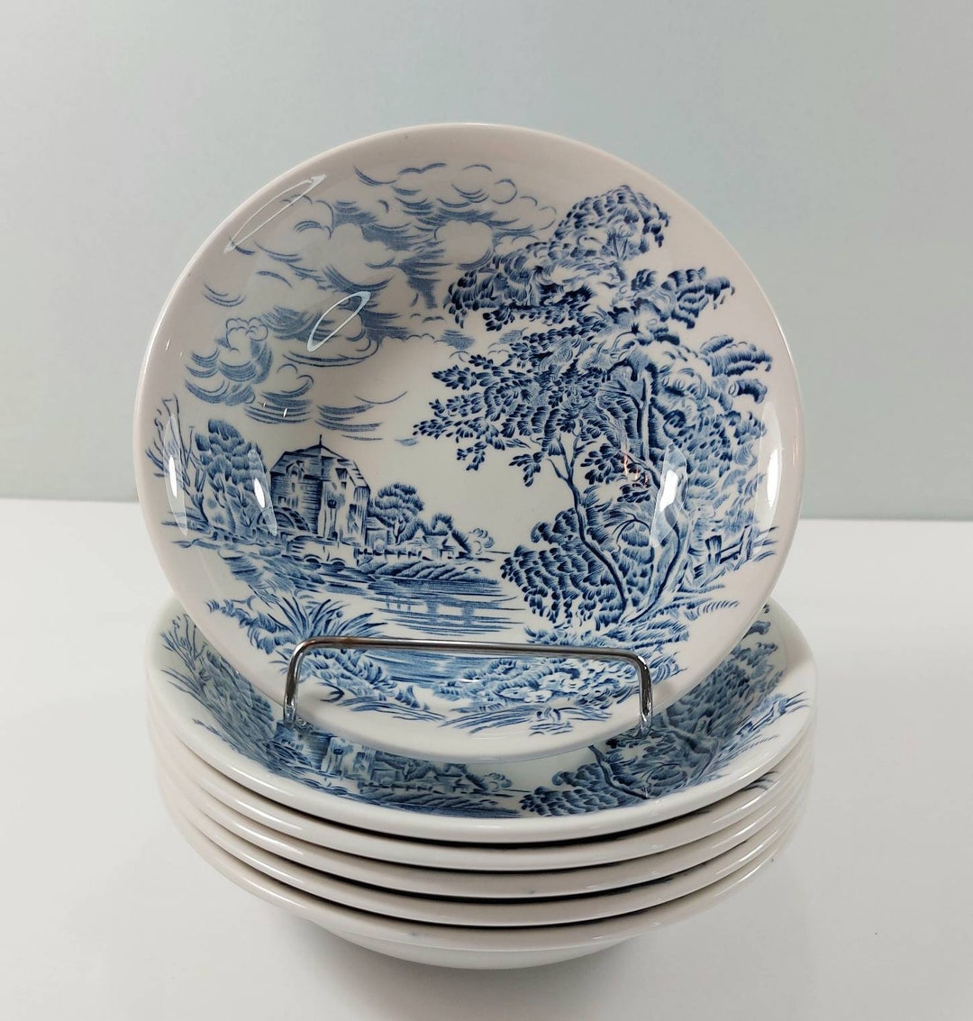 Enoch Wedgewood Countryside Pattern/vintage Countryside Bone Etsy