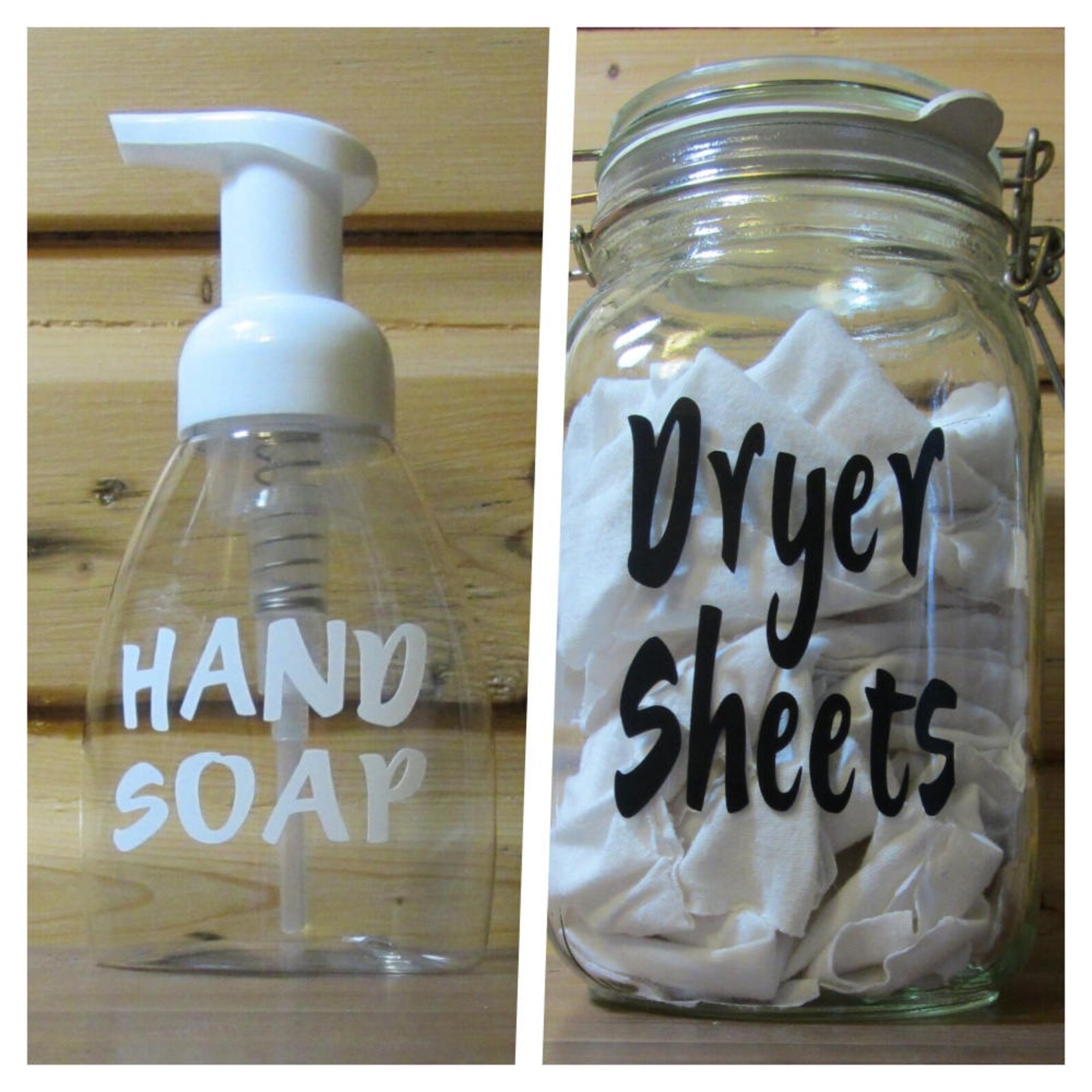 Custom Labels for Laundry Jars and Soaps Single or bulk Etsy