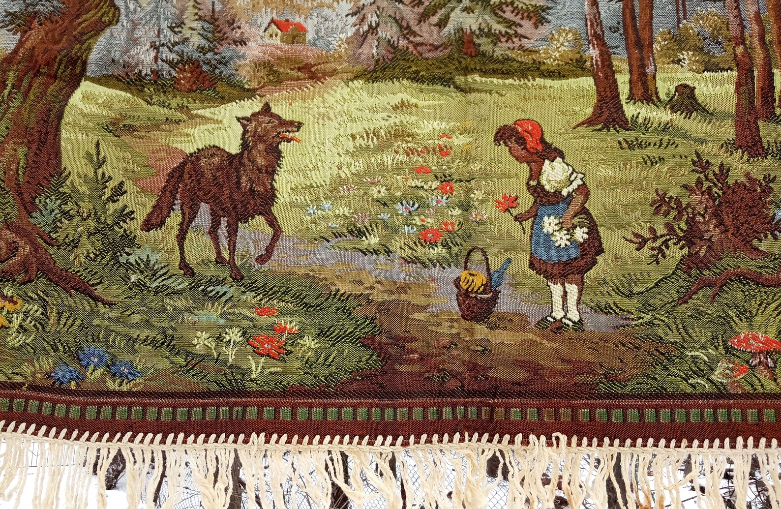 Vintage tapestry Vintage Carpet Woven tapestry Ukrainian  Etsy