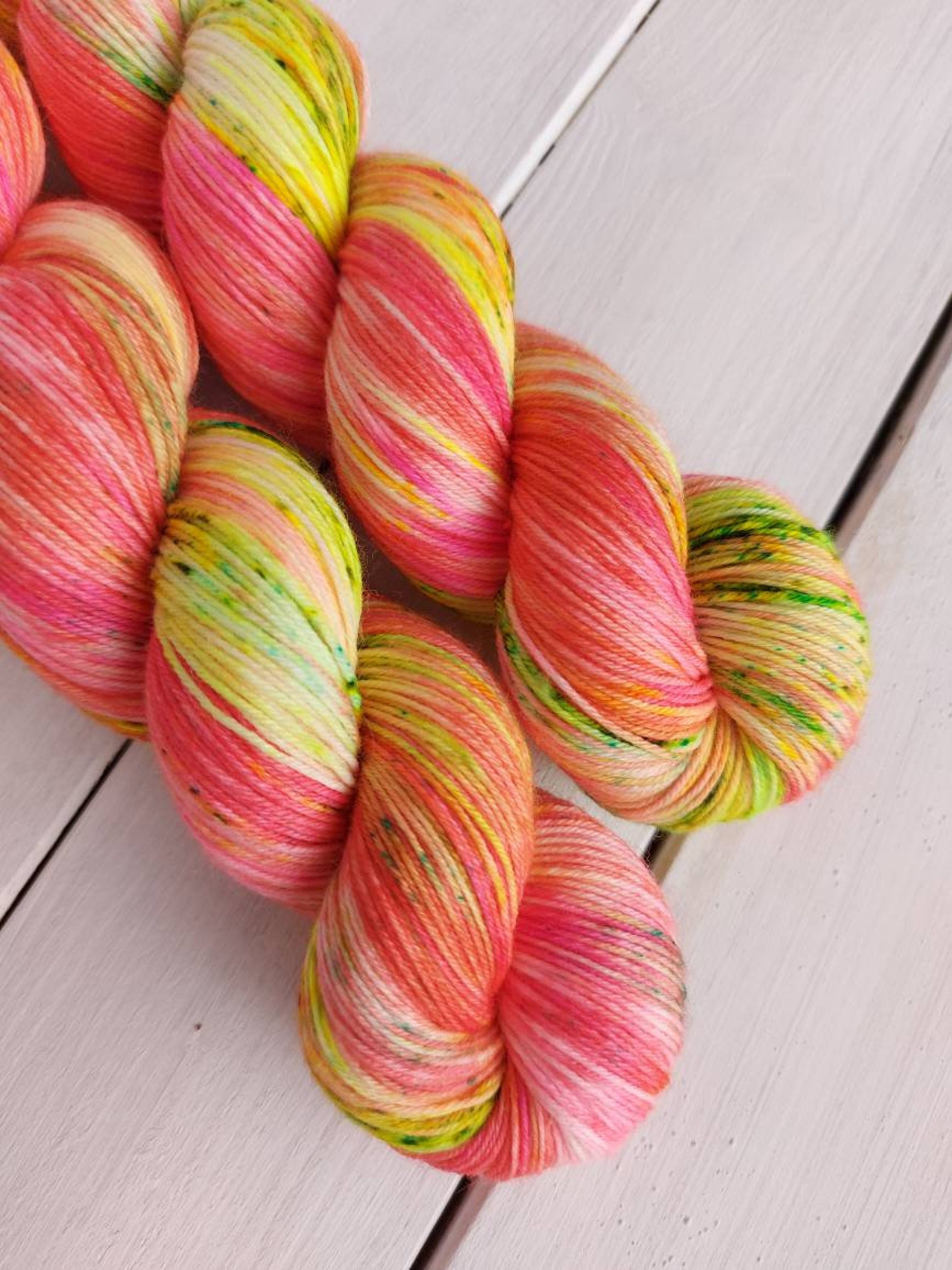 Coral Reef Hand Dyed Yarn Merino & Nylon 4Ply Sock Yarn Etsy