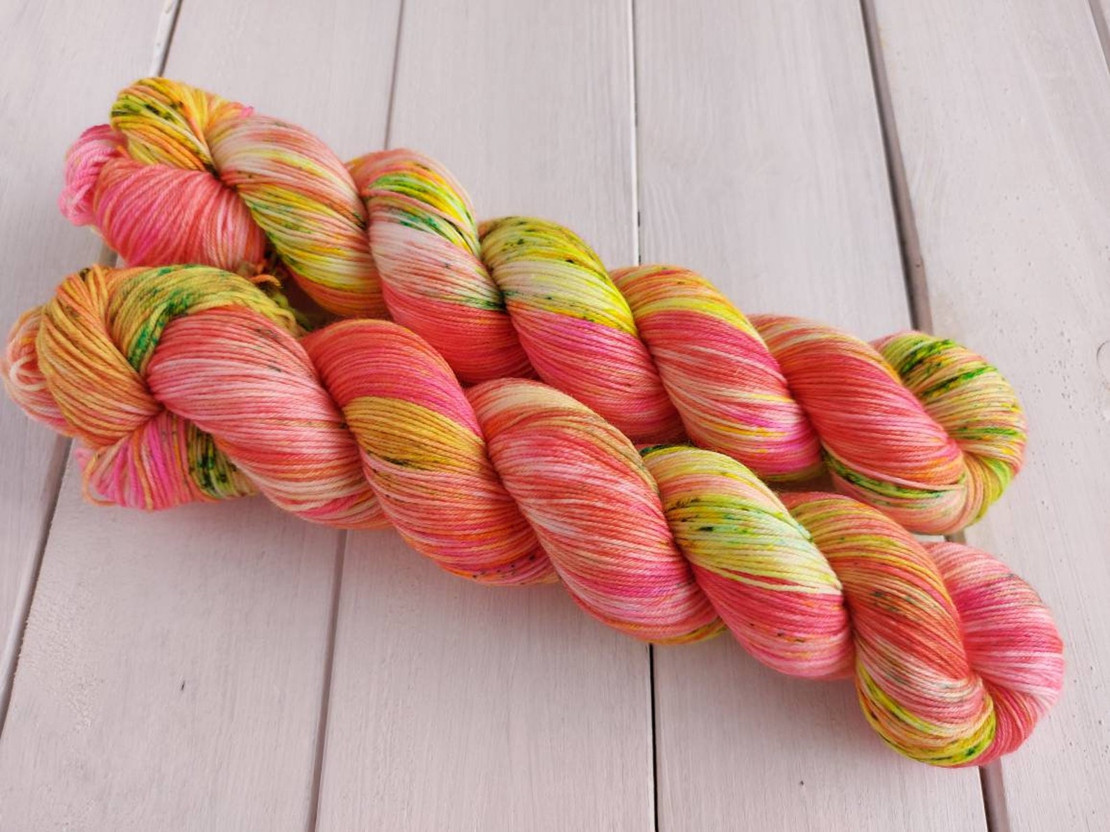 Coral Reef Hand Dyed Yarn Merino & Nylon 4Ply Sock Yarn Etsy