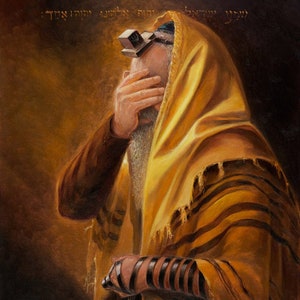 Shema Yisrael, Fine Art Poster, Size 20x30, 24x36 or 32x48 inches