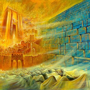 Bible Prophecy, Fine Art Poster, Size 30x20, 36x24 or 48x32 inches