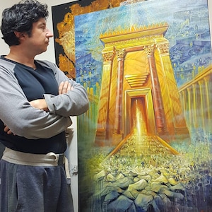 Shabat en Jerusalén - Velas de Shabat y Judaica de Jerusalén, Póster de Bellas Artes imagen 7