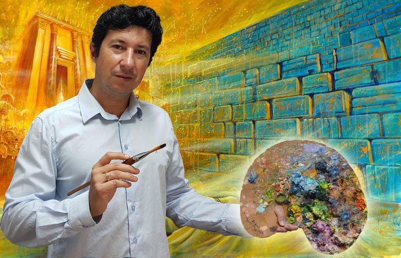 Witamy w Jerozolimie – Jerozolima, plakat artystyczny, 20x30, 24x36, 32x48 zdjęcie 2
