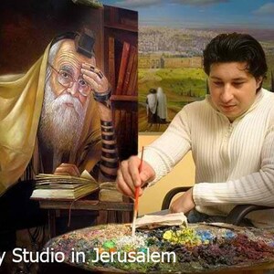 Shema Yisrael - Jerusalem Wall Art, Fine Art Poster, 20x30, 24x36, 32x48 image 6