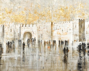Radiance of Jerusalem - Jerusalem Wall Art, Canvas Framed, Metal Print or Acrylic Glass