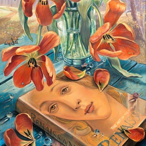 Surrealistic Painting: Epistle From Renaissance, Giclée