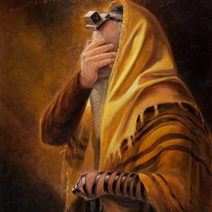 Shema Yisrael - Jerusalem Wall Art, Fine Art Poster, 20x30, 24x36, 32x48 image 1