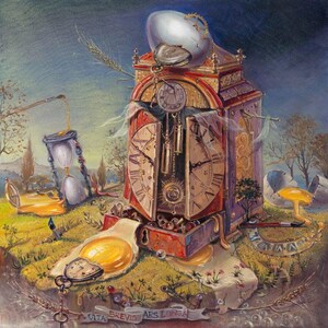 Surrealist Wall Art: Vita Brevis Ars Longa - Canvas or Metal Prints