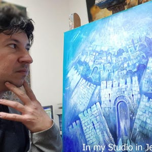 Shabat en Jerusalén - Velas de Shabat y Judaica de Jerusalén, Póster de Bellas Artes imagen 8