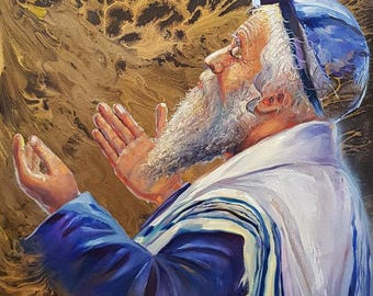 Shema Israel Hebrew Art Poster – Alex Levin Contemporary Jewish Prayer Print (20x30, 24x36, 32x48)