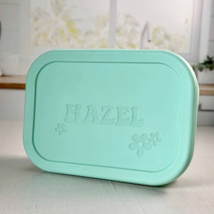 Custom Engraved Silicone Lunch Box & Bottle Set for Kids, School Meal