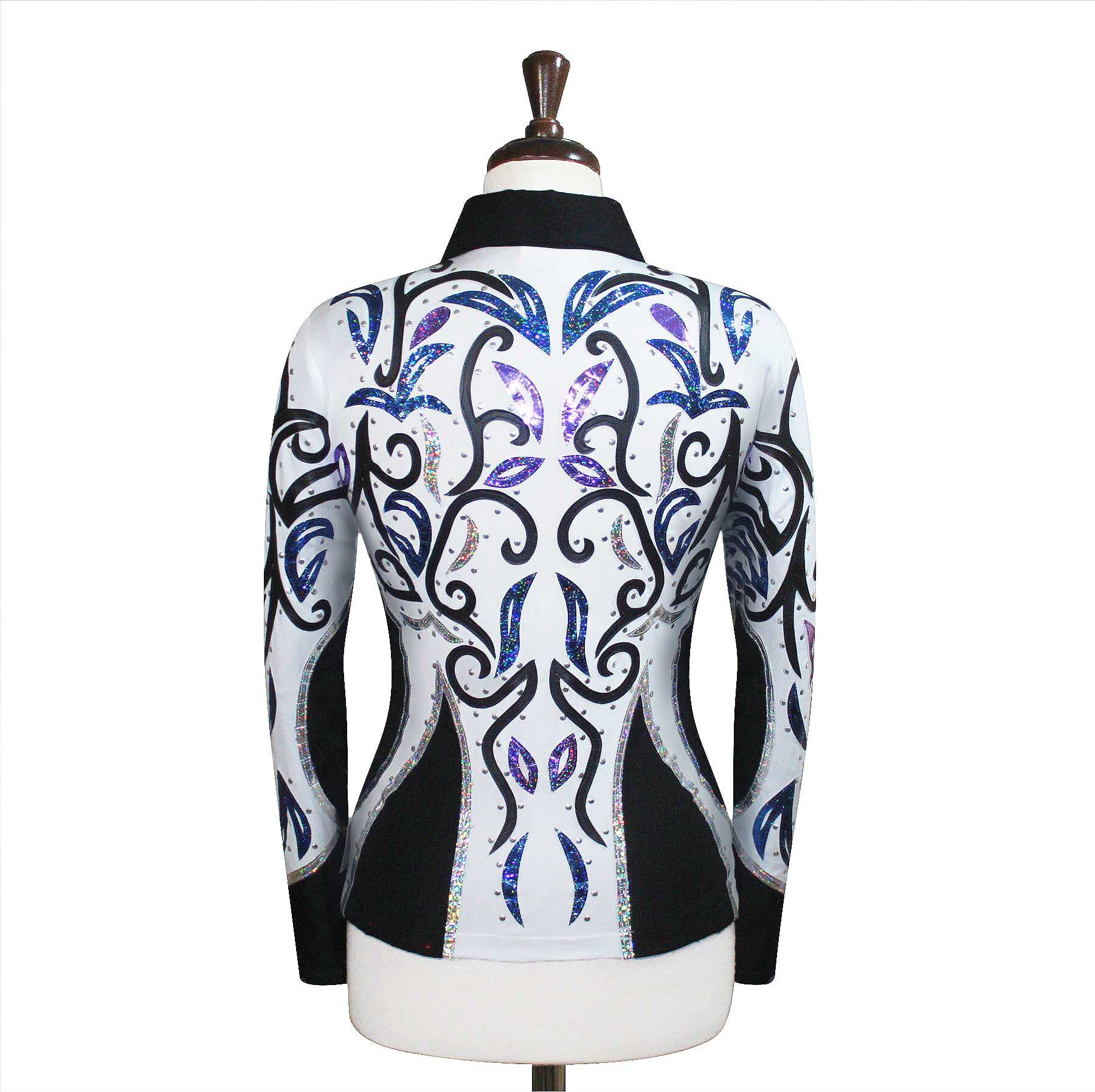 Chemise Western Showmanship Pour L'Équitation – Lux Show Apparel – Fabriquée En Inde