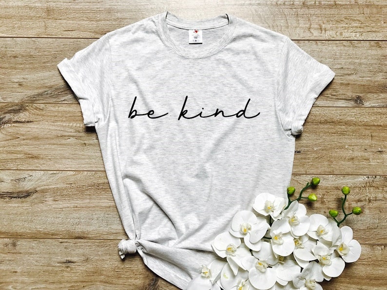 Be Kind Women's Shirt Be Kind TShirt Tops and Tees Etsy