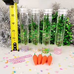 Easter Glitter Sensory Bottle, Calming Bottles, Stress Toys, Gifts For Kids, Fidget Toy, Easter Basket Stuffers imagem 6