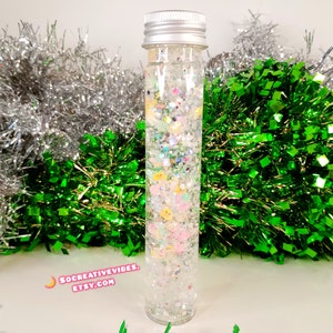 Easter Glitter Sensory Bottle, Calming Bottles, Stress Toys, Gifts For Kids, Fidget Toy, Easter Basket Stuffers Chicks