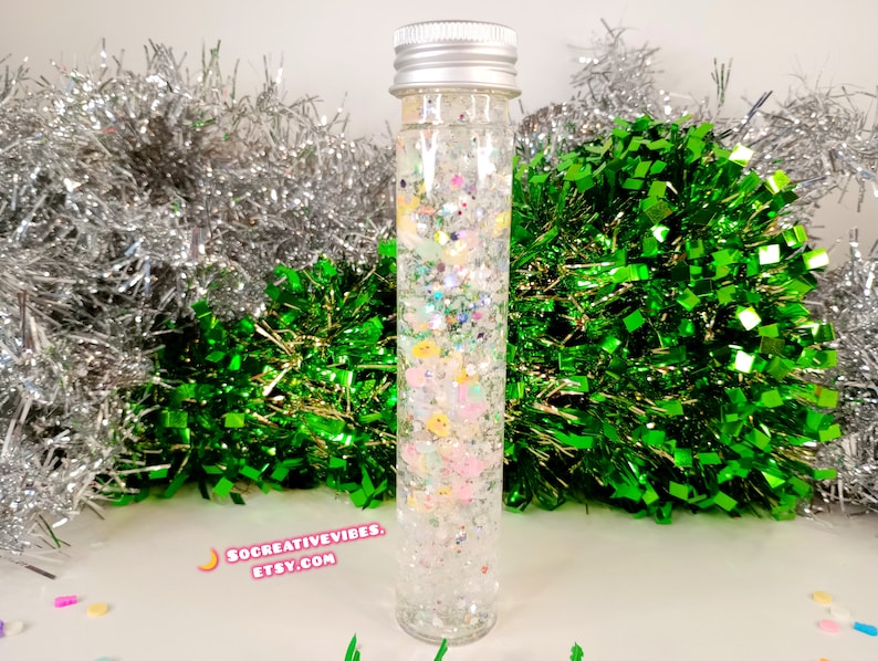 Easter Glitter Sensory Bottle, Calming Bottles, Stress Toys, Gifts For Kids, Fidget Toy, Easter Basket Stuffers Chicks