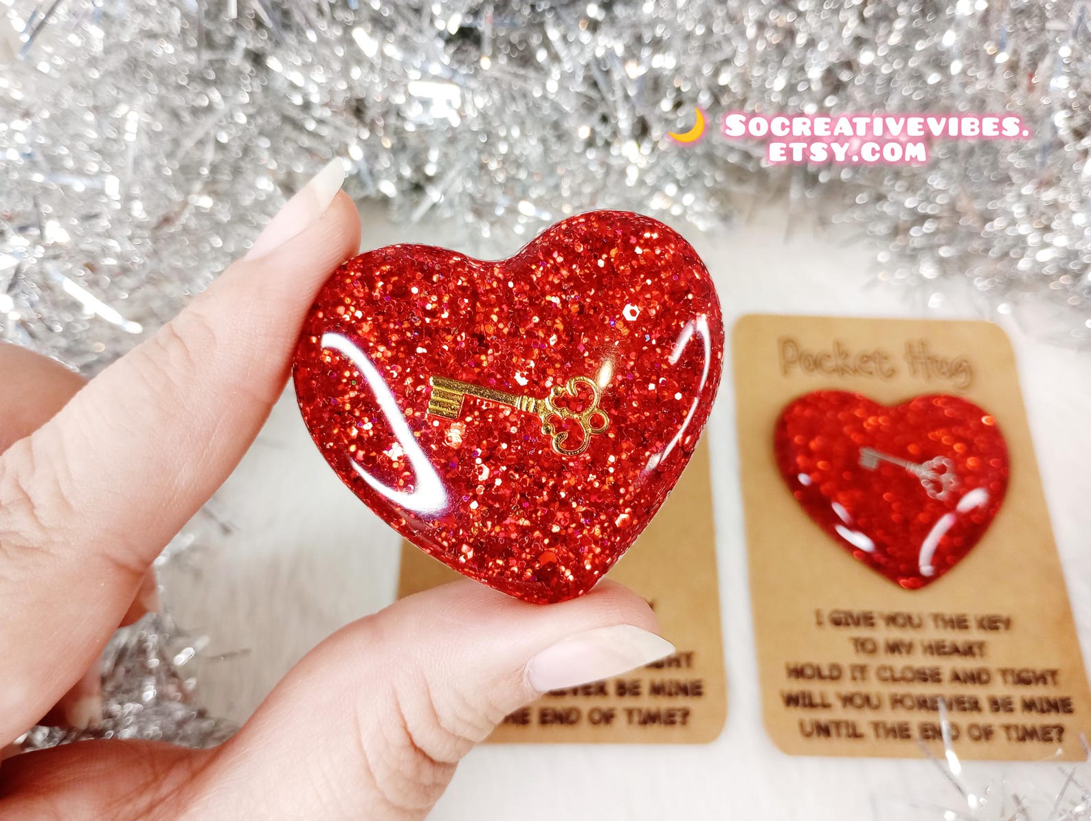 Pocket Hug Key to My Heart, Keepsake Gifts, I Love You Gifts, Valentine ...