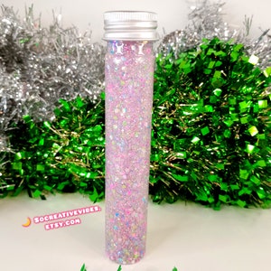 Easter Glitter Sensory Bottle, Calming Bottles, Stress Toys, Gifts For Kids, Fidget Toy, Easter Basket Stuffers Opal Spring Mix