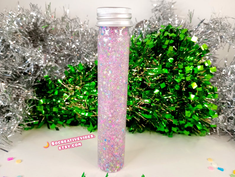 Easter Glitter Sensory Bottle, Calming Bottles, Stress Toys, Gifts For Kids, Fidget Toy, Easter Basket Stuffers Opal Spring Mix