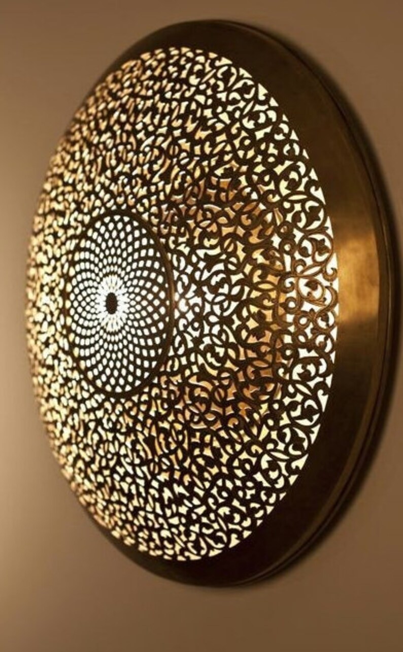 Designer Lamp Art Deco Lighting Moroccan Wall Light Handmade Copper Lamp Moroccan Electric Wall Sconce Home Living Lighting Delage Com Br