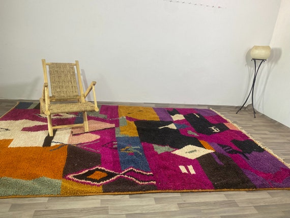 Custom Morrocan Rug, Beni Ourain Rug, Handmade Rug, Moroccan Area Rug, Moroccan Berber Rug, Moroccan Rug, Moroccan Rug 8x10, Teppich