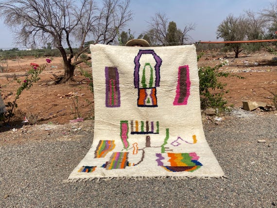 MRIRT Moroccan Rug, Custom Handmade Rug, bespoke rug, custom order rug, large rug