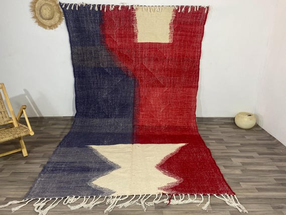 Fantastic Moroccan Kilim Carpet,Berber rug,Handwoven Moroccan berber rug, morocco area rug, boho area rug,