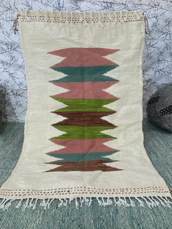 Fantastic Moroccan Kilim Carpet,Berber rug,Handwoven Moroccan berber rug, morocco area rug, boho area rug,