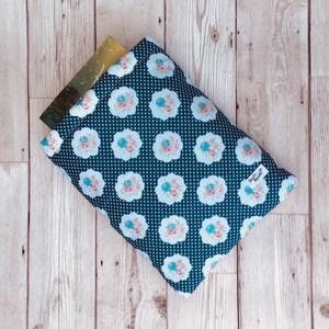Polkadot floral spotty book sleeve cover protector
