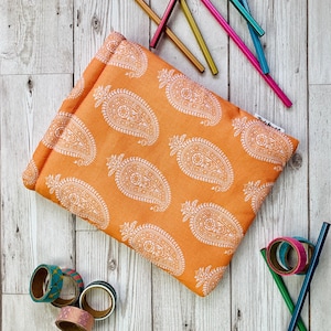 Paisley book sleeve cosy
