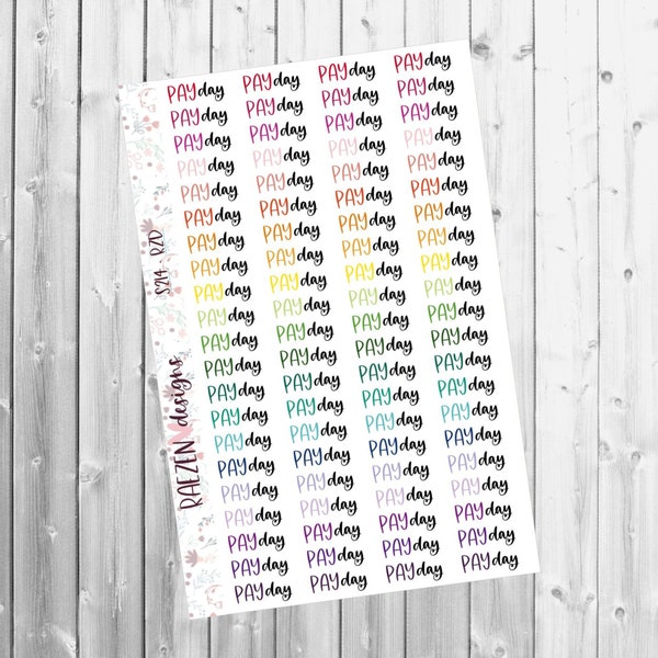 S214 | PAYDAY Script Planner Stickers