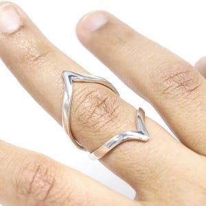 VSwan Sterling Silver Svanhalsring