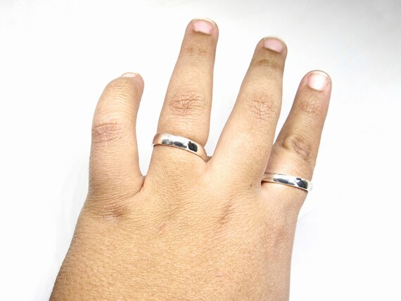 Buddy Splint Ring 3 Fingers in Sterling Silver Rheumatoid Arthritis Buddy  Splint RA Two Ring Splint Silver Splint Ring EDS Splint -  Ireland