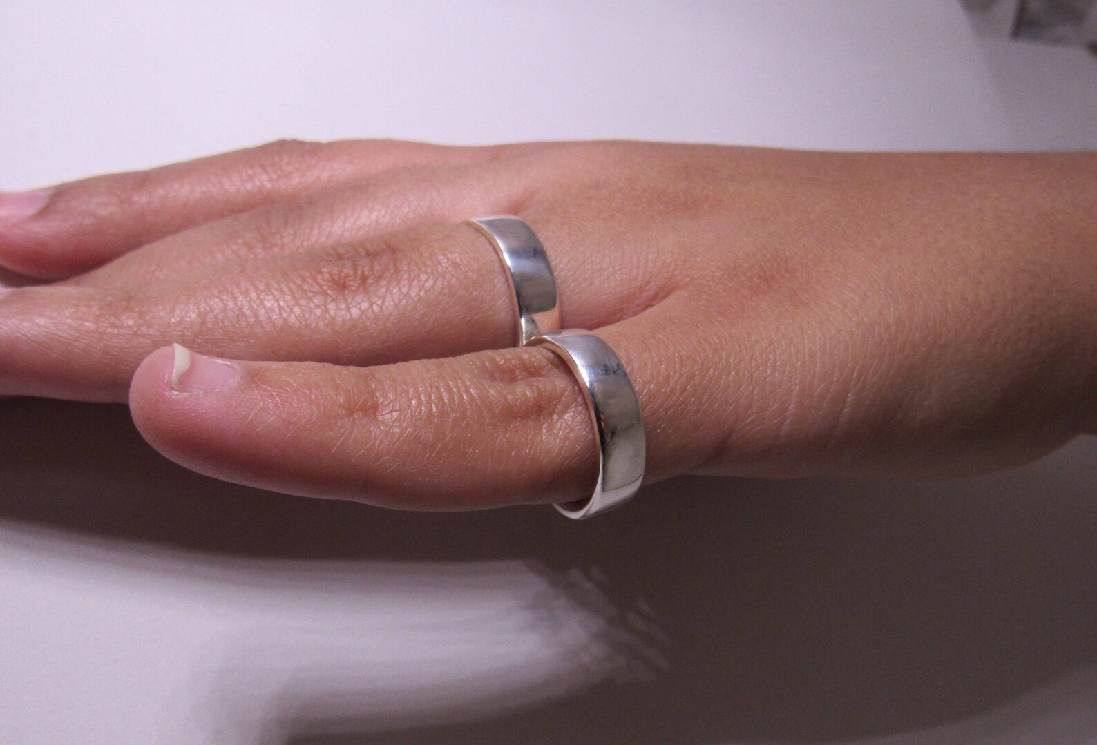 Buddy Splint Ring in Sterling Silver Rheumatoid Arthritis Etsy