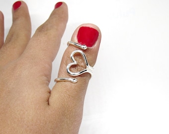 HeartTriggerSplint ™ Finger Ring Splint • Boutonniere Finger Ring • Triggering Thumb Finger Splint • Trigger Finger Ring by Evabelle