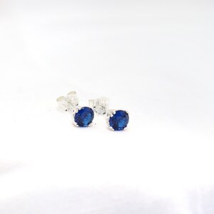 Sapphire Earrings, Blue Crystal Earrings, Wedding Bridal Jewelry, Christmas gift Jewelry, Gifts for Her, earrings for her