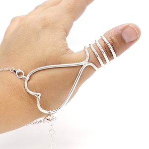 HeartCMC © by Evabelle Splint Ring • MCP Splint • Thumb Splint Ring • Silver Splint Thumb Ring • Splints Evabelle