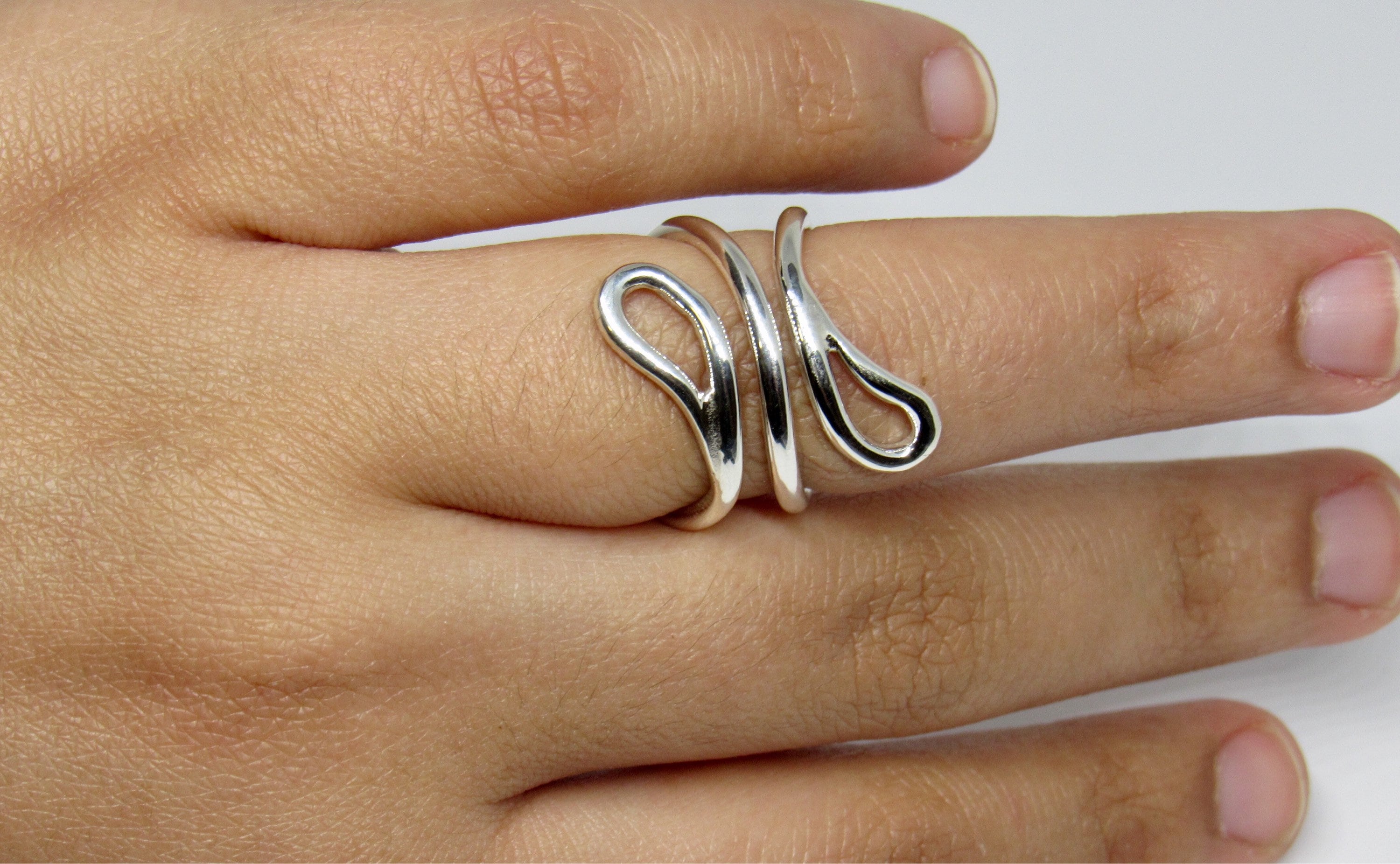 Dropmallet © Splint Ring Mallet Finger Ring Silver Mallet Etsy