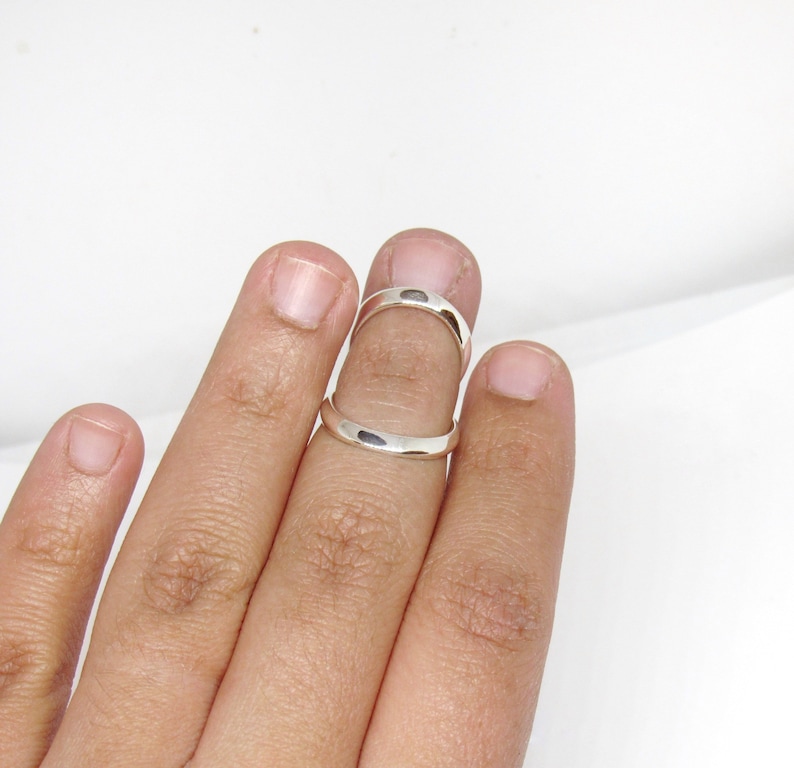 Sterling Silver Ring Splint Swan Neck Splint for DIP Joint Etsy