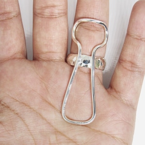 Trigger Silver Splint Ring • EDS splint • MCP splint • Handmade Splint Ring • Ring Splint • Triggering Ring